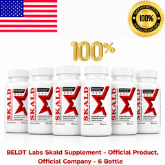 BELDT Labs SKALD Oxydynamic Fat Scorcher 60 Capsules Fat Burner 6 Pack