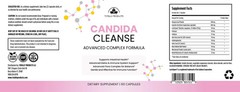 Candida Cleanse Gut Immune Health & Hearing Support Ear Care Supplement 90 Caps