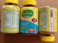 3Pac Culturelle Kids Multivitamin+ Probiotic Peach Orange Berry 60 Gummies Read