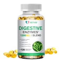 Protease Enzyme Capsules – Protein Digestion & Gut Health Betaine HCl Formula