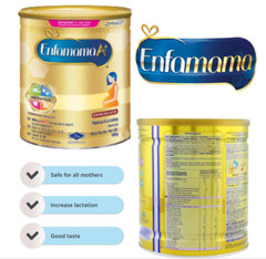 3 Can Enfamama A+ Vanilla Milk Powder for Maternal & Lactating Moms Low Fat 900g