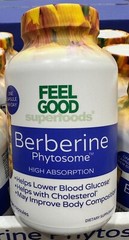 Feel Good Berberine Phytosome Better Absorptio Helps Lower Blood Glucose 120 Cap