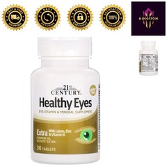 Healthy Eyes Extra Tablets – 36 Count Gluten Free with Vitamins A, C, E