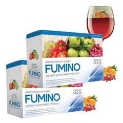 S2S FUMINO Detox Natural High Fiber Reduce Weight Belly Fat Drink 20 Sachets