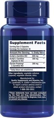 Life Extension Optimized Carnitine, 60 Vegetarian Capsules