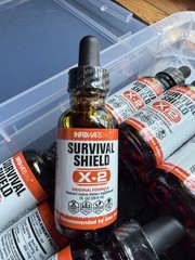 Infowars Life Survival Shield X-2 Nascent Iodine/ 1 fl oz/Brand New & Sealed