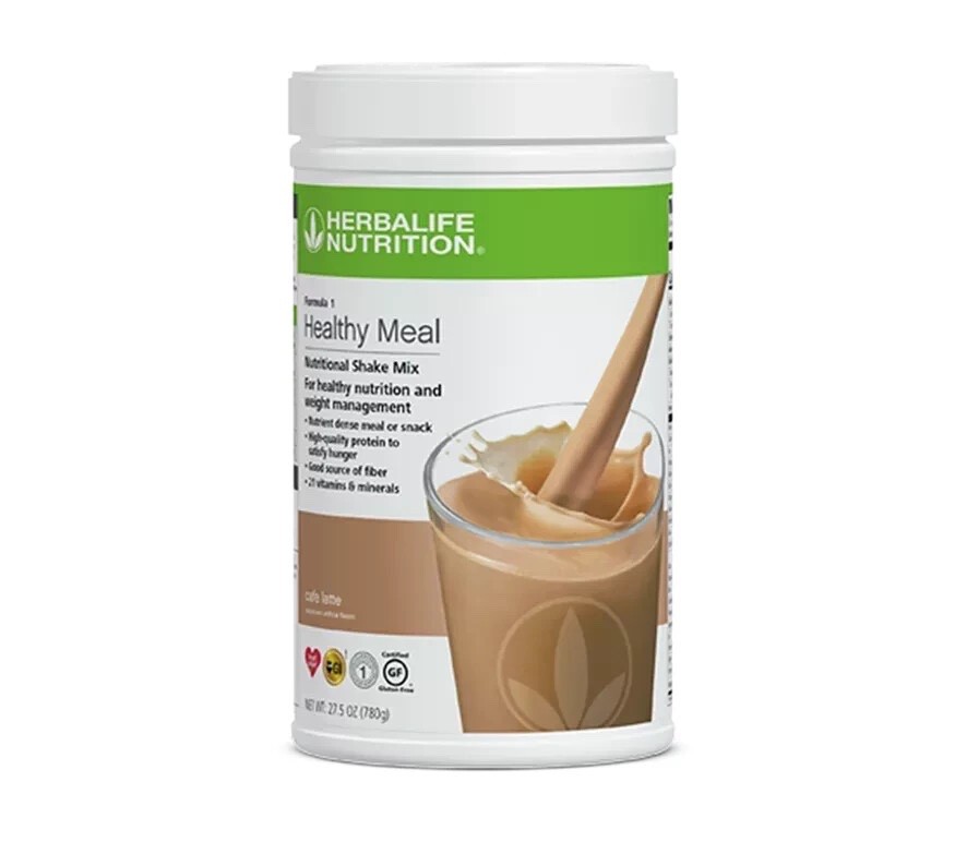HERBAL FORMULA 1 Healthy Meal Nutritional Shake CAFE LATTE 27.5 OZ (780g)