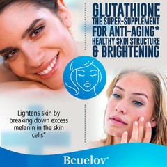 NAC Glutathione w Vitamin C Skin Whitening Bleaching Anti-Agin&Dark Spot Remover
