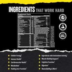 Animal Pak Daily Multivitamin for Men & Women | All-in-One Nutrition Supplement