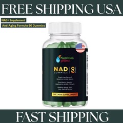 NAD+ Supplement for Anti-Aging Energy Focus & Nicotinamide Riboside Gummies US