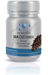 Deep Blue Health New Zealand Sea Cucumber Joint Immune Support – 500mg x 90 Caps