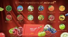 Miira-cell+ plus by Revoobit International 48 Sachet Stem Cell Nutrition (2 Box)