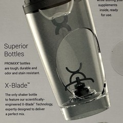 PROMiXX PRO Electric Shaker Bottle Portable Rechargeable Protein Shake Mixer NEW
