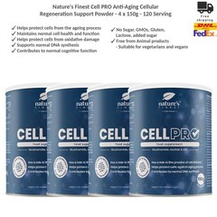 Nature’s Finest Cell PRO Anti-Aging Cellular Regeneration Support Powder 4x150g