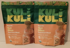 Kuli Kuli Gut Bliss Organic Superfood Blend, 6 oz (2 Pack) Vegan & Gluten Free