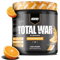 Total War Preworkout Supplement 14.96oz Energy Focus Endurance 30 Servings