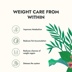 Kapiva Get Slim Green Tea Powder (5 x 45Gm) For Healthy Weight Care