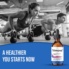 Trimova Weight Loss Drops for Burning Excess Fat & Boosting Energy (30 Servs.)
