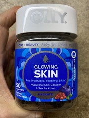 3 Olly Undeniable Beauty & Glowing Skin Gummies Hair, Nails, Collagen