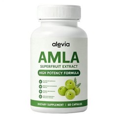 1-3x Amla Capsules 1000mg Organic Indian Gooseberry 60 Ct Ayurvedic Alevia Fruit