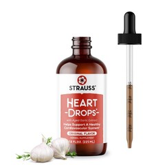Vegan Heart Health Supplement with Mistletoe Garlic Extract 225ml