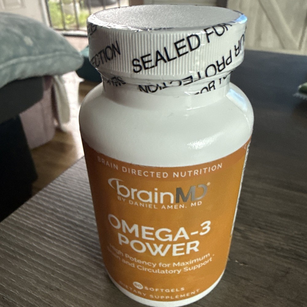 BrainMD Omega-3 Power by Daniel Amen, MD – 60 Softgels