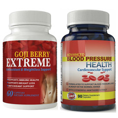 Goji Berry Immune Health & Cardiovascular Supports Blood Pressure Supplement