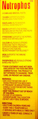 Nutrophos Liquid Vitamin & Mineral Supplement 16.9 fl oz (500ml) Energy & Health
