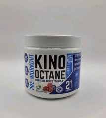 Kino OCTANE OVERDRIVE Pre-Workout Powder Blue Raspberry – 21 Servings / 7.8 oz