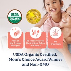Lovebug Toddler Probiotics – Organic Probiotic, Ages 12 Mo’ to 4 Year – 30 Pack
