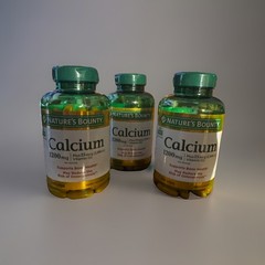 Nature’s Bounty 1200mg Calcium & 1000IU Vitamin D3, 120 Softgels 3 Pack 6/2027
