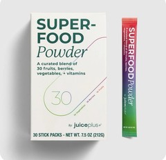 Superfood Powder Juice Plus 30-Stick Pack Nutrient-Rich Drink Mix ✨