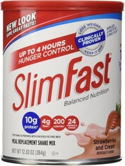 12.83 oz Gluten-Free Meal Replacement Shake Mix – Strawberries & Cream Flavor
