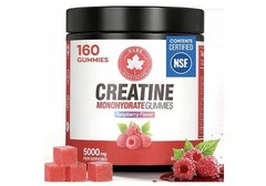 Creatine Gummies, (160 Count) NSF Certified, 5g Creatine Monohydrate