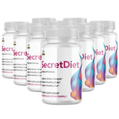 Secret Diet- Metabolism Support, Weight Management Supplement- 10 Bottles