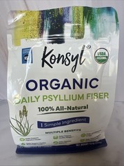 Konsyl Organic Daily Psyllium Fiber 12oz Bag