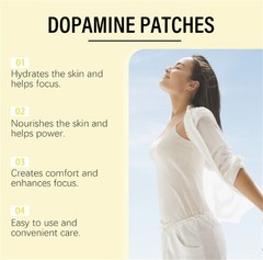30-120PC Patches Dopamine Patches Mood Support and Positivity Mental Wellness