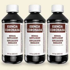 Menper Esencia Coronada, Passion Fruit & Licorice Root Blend – 8 fl oz (3-Pack)