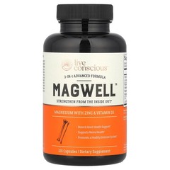 2 X Live Conscious, MagWell™, 3-in-1 Advanced Formula, 120 Capsules