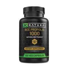 Bee Propolis Concentrate 1,000mg Dietary Supplement for Immune System, 120 Caps