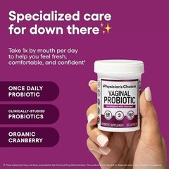 Physician’s Choice Vaginal Probiotic for Women – Support Vaginal PH Balance NEW