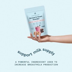 Nutrient-Dense Brewer’s Yeast Powder for Breastfeeding Moms | Gluten-Free, 10 oz