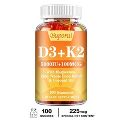 Vitamin D3 + K2 – Magnesium,Zinc – Promote Bone Health and Improve Sleep Quality
