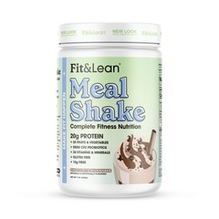 Fit & Lean Meal Shake, Fat Burning Meal Replacement, Protein, Fiber, Probiotics,