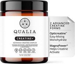 Qualia Creatine + Advanced Creatine Complex – 5.6 oz Magnesium 3/2028 NEW SEALED