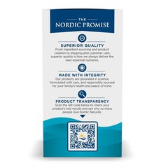 Nordic Naturals Ultimate Omega 2X with Vitamin D3, Lemon 60 Count (Pack of 1)