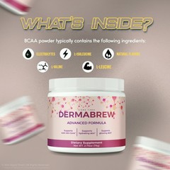 DermaBrew Powder – Premium Derma Brew for Skin Hydration & Glow (30 Servs.)