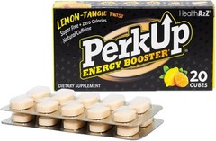 Lemon-Tangie PerkUp Energy Booster Cubes – Natural Caffeine & Sugar-Free Focus