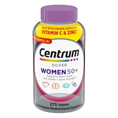 Centrum Silver Women 50+ Multivitamin Supplement for health support 275 Tablets