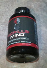Gorilla Mind Smooth Nootropic Cognitive Health Capsules 150 Count 12/27 “NEW”